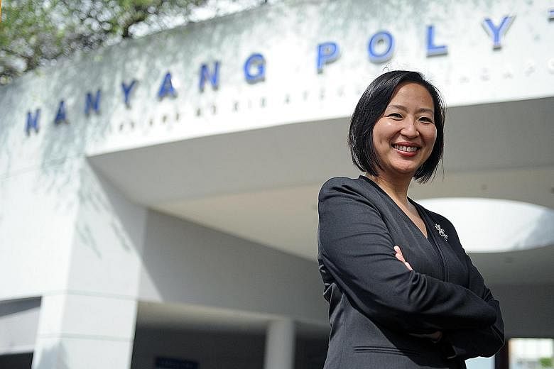 Nanyang Polytechnic principal Jeanne Liew says that for students who decide to join a polytechnic, their choice of courses should precede the choice of polys, as all five polys offer excellent learning experiences.