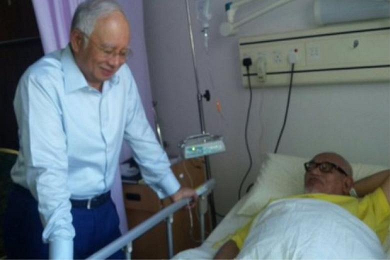 Malaysia's PM Najib Visits Opposition PAS President In Hospital | The ...