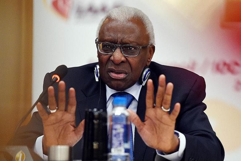 Former IAAF president Lamine Diack is being probed over allegedly accepting bribes to cover up positive drug tests and has resigned as an IOC honorary member. His son Papa Massata, meanwhile, has been banned for life by the IAAF over blackmailing ath