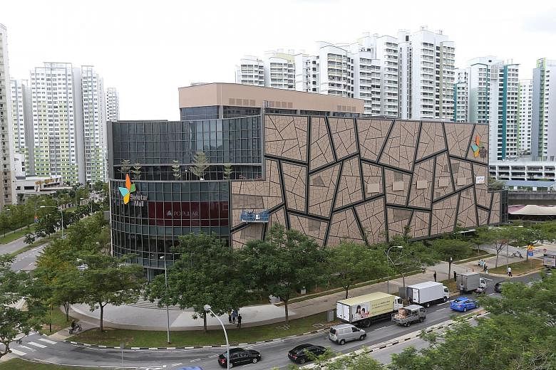Contributions from The Seletar Mall in Sengkang gave a boost to SPH's property segment, which saw a 16 per cent rise in revenue to $59.7 million in the first quarter.