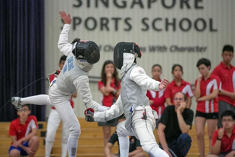 Brian Cheong is the Singapore Sports School's top student-athlete, with a score of nine points for six subjects in last year's O levels.
