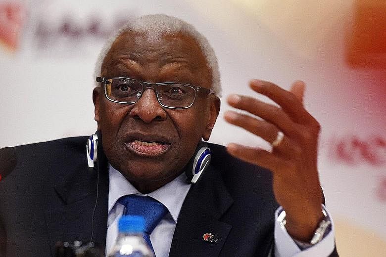 An internal briefing in September 2012 for then IAAF president Lamine Diack estimated that 42 per cent of tested Russian elite athletes doped.
