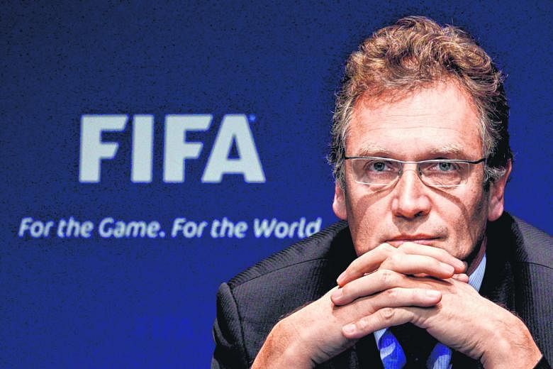 Jerome Valcke has paid the price for his indiscretions as Fifa sacked him from his secretary general post. PHOTO: REUTERS
