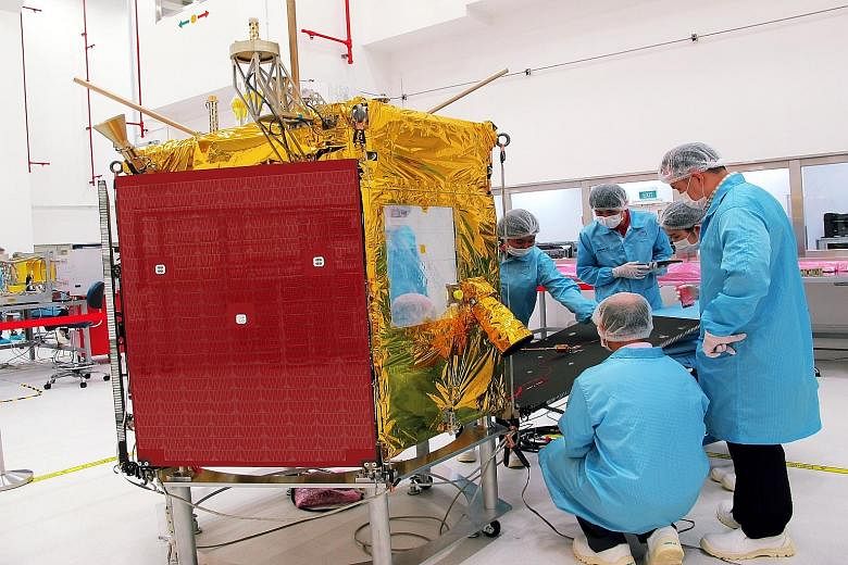 One of the milestones of 2015 for ST Electronics was launching Singapore's first commercial earth observation satellite on Dec 16. The satellite was developed and built by ST Electronics.