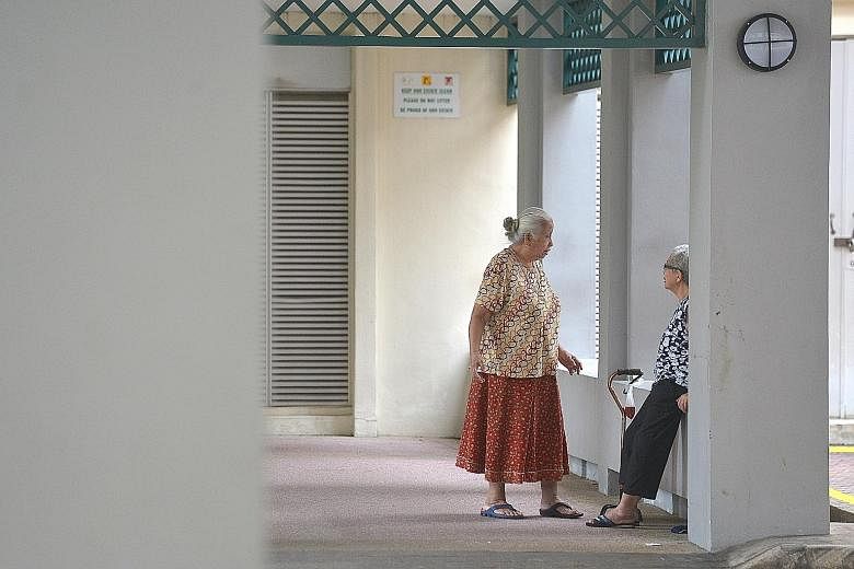 Many VWOs offer elderly befriending services that provide activities in HDB estates to keep the elderly socially and physically engaged.