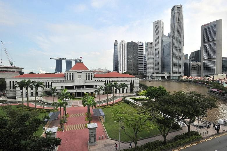 President Tony Tan Keng Yam will address the 13th Parliament at 8.30pm today at Parliament House (above), and outline the Government's goals and directions for its new five-year term.