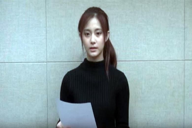 Chou Tzu-yu, 16, released an apology video after she caused an uproar in China when she held an ROC flag in an online broadcast.