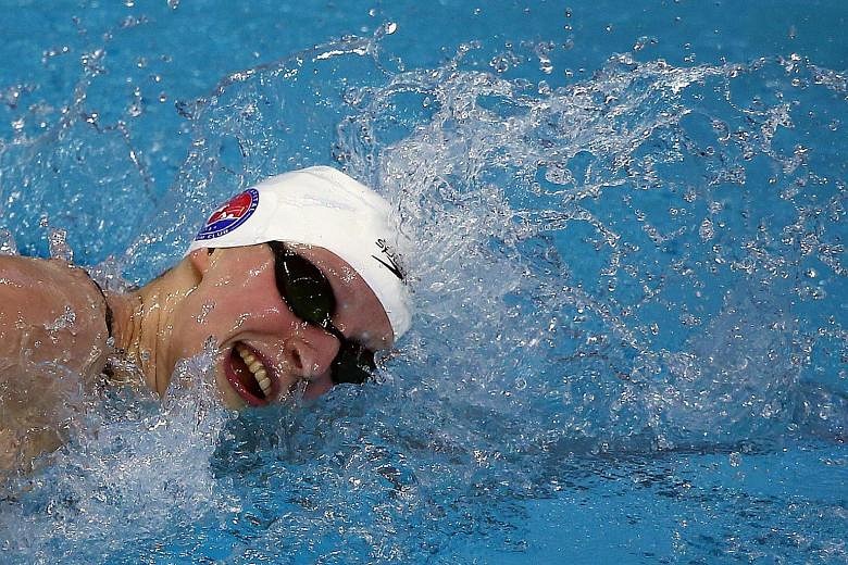 Swimming: American Katie Ledecky Improves Own 800m Freestyle World ...