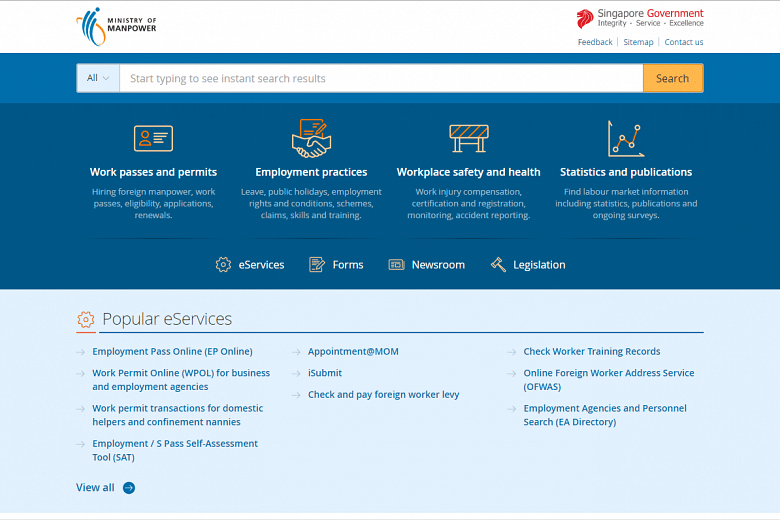 manpower portal login