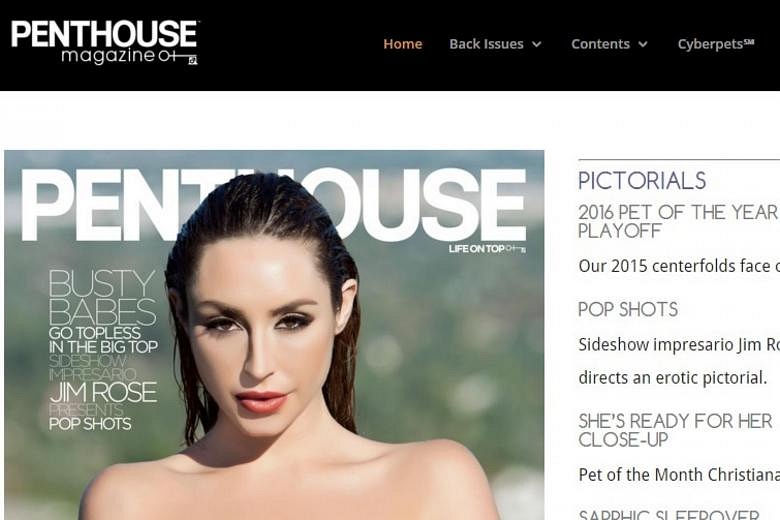 penthouse magazine website