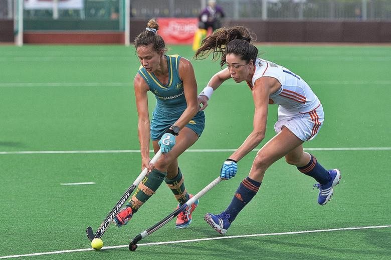 The Project Group International Tri-Series women's hockey tournament ended yesterday, with world No. 1 and Olympic champions Netherlands defeating No. 3 Australia for the second time this week, as they won 4-1 at Sengkang Hockey Stadium. Dutch captai