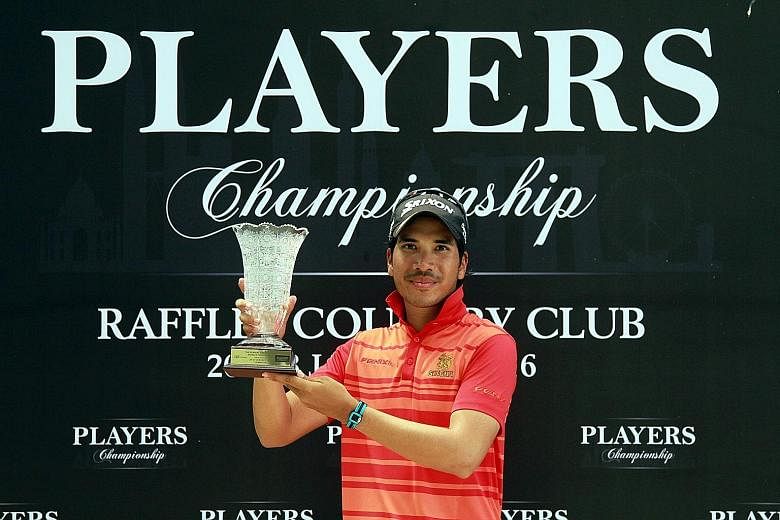 Itthipat wins his second Asian Development Tour career title at Raffles Country Club.