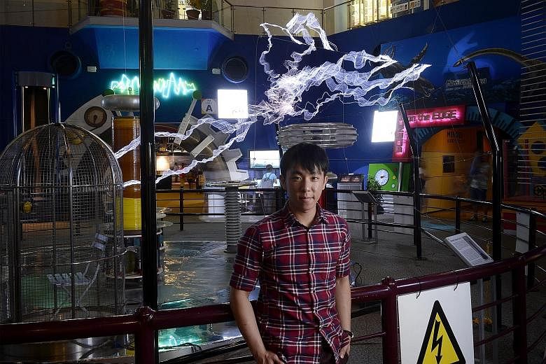 Mr Gao's Tesla coil will be showcased as a permanent exhibit at the Science Centre from June.