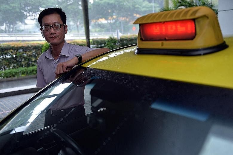 Mr Ng saves between $120 and $150 a month because of falling oil prices, but a slower economy has hurt monthly takings asfewer people take taxis.