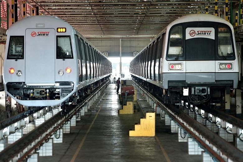 MRT operations posted a 203.3 per cent rise in operating profit to $9.7 million. But SMRT pointed out that rail operations on the whole were still in the red for the year to date, with losses of $1.1 million.