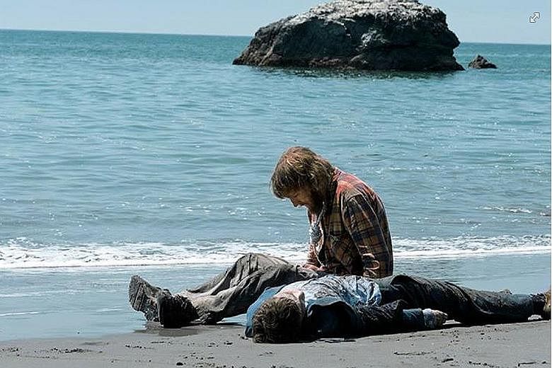Swiss Army Man is about a man (Paul Dano) stranded in the wild riding a corpse (Daniel Radcliffe) across the ocean, propelled by its farts.