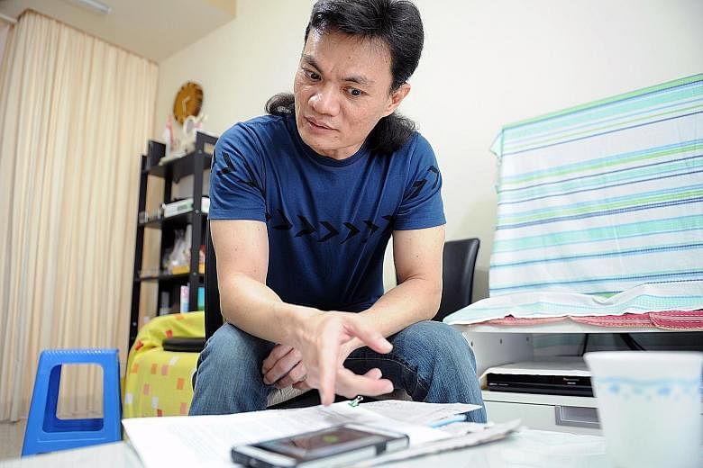 Mr Philip Loh had his phone hacked into and credit card details stolen last year, with six flight tickets costing $12,327 being bought in Eastern Europe. He appears to be the victim of a malicious program that the public was warned about last month.
