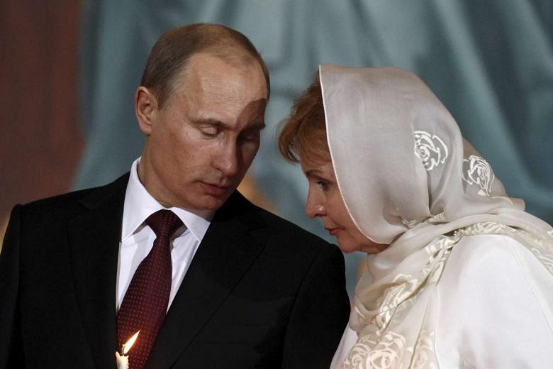 Kremlin Won't Say Whether Putin's Ex-wife Has Remarried | The Straits Times