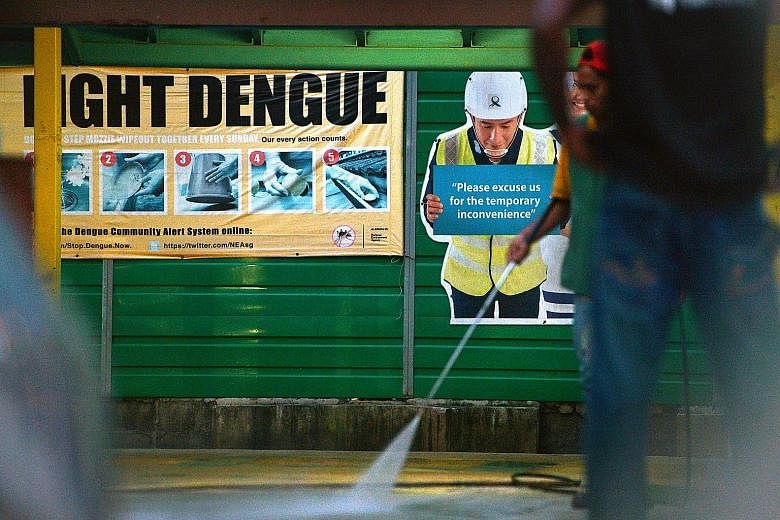 Minister for the Environment and Water Resources Masagos Zulkifli warned that the number of dengue cases is expected to be high this year, and could spike earlier than usual.