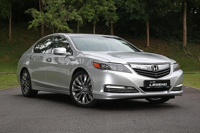 The new Honda Legend is fun to drive and comes with many tools to keep occupants safe.