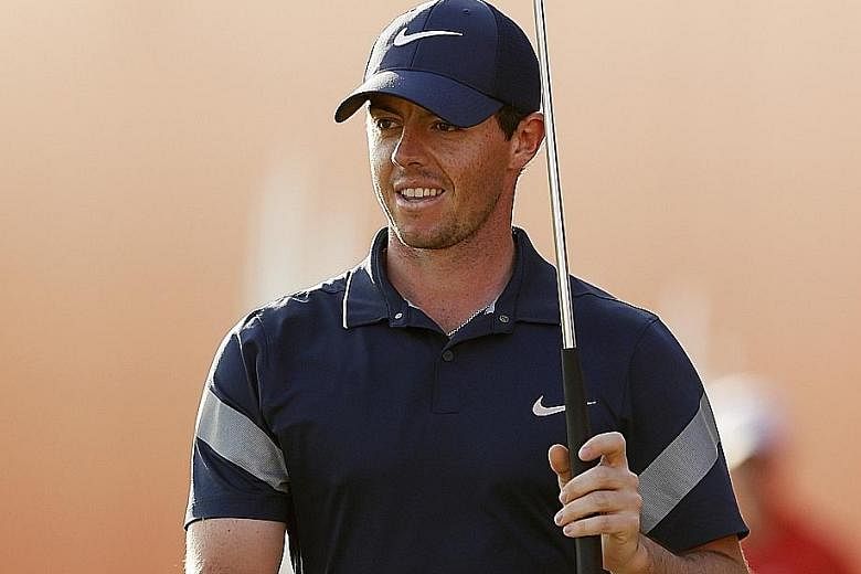 Rory McIlroy is in fine fettle as he bids to win back-to-back titles at the Dubai Desert Classic this week.
