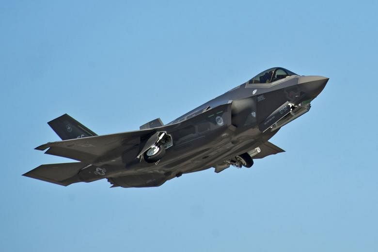 In the latest blow, engineers uncovered a slew of flaws during extensive testing of the newest versions of the F-35 fighter jet, adding to issues that include technical glitches and cost overruns. (Above) An F-35A Lightning II taking off at Eglin Air Forc