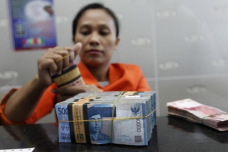 Indonesia's rupiah advanced 1.3 per cent this week as investors sought one of the highest yields in the region.