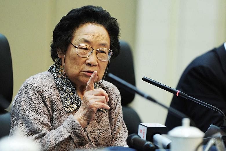 TCM got a boost last year when China's Tu Youyou (above) won the Nobel Prize in medicine for extracting the anti-malarial drug artemisinin from sweet wormwood.