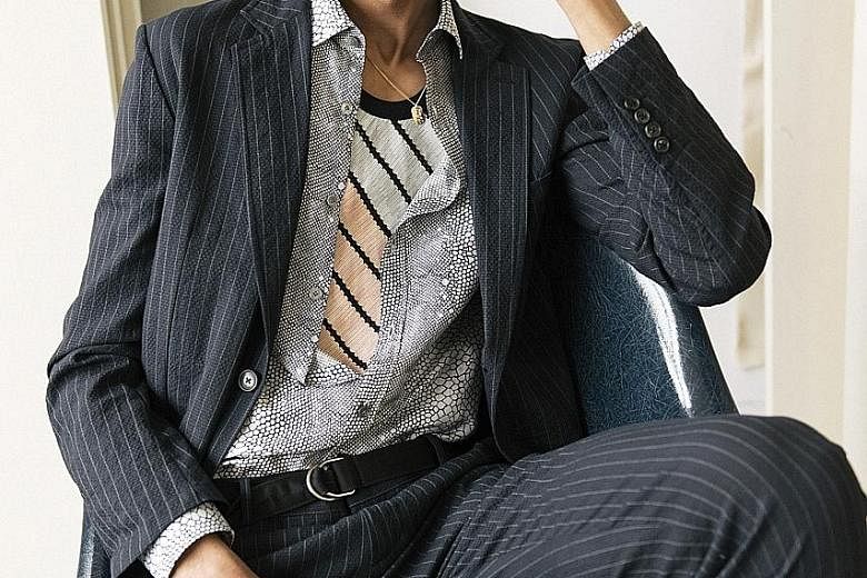 Once a suit pattern that conveyed power, the pinstripe is now back but takes on a more relaxed vibe.