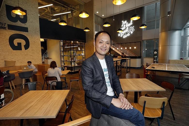 JustGroup founder and chief executive Kong Wan Sing says businesses need his facilities to swiftly implement their plans.