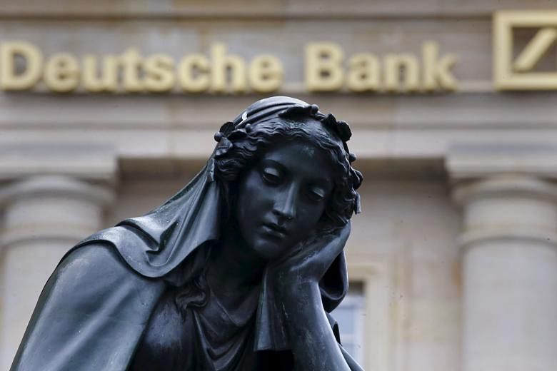 Concerns about Germany's Deutsche Bank have sent shares of the US banking sector down. The bank's shares hit a record low on Tuesday, following their 9.5 per cent plunge the day before. 