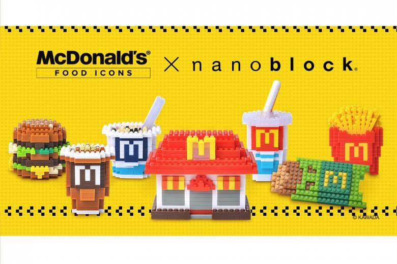 McDonald's upcoming Nanoblock collection already selling online in
