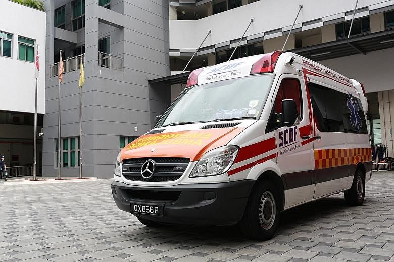 To meet growing needs, SCDF has added more emergency ambulances to its fleet, bringing the total to 55. More firefighters have also been trained to provide the first line of medical response for victims.