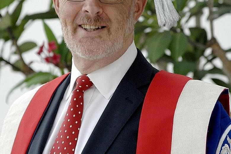 University of Reading Malaysia provost Tony Downes. It aims to have international students form 30 per cent of intake.
