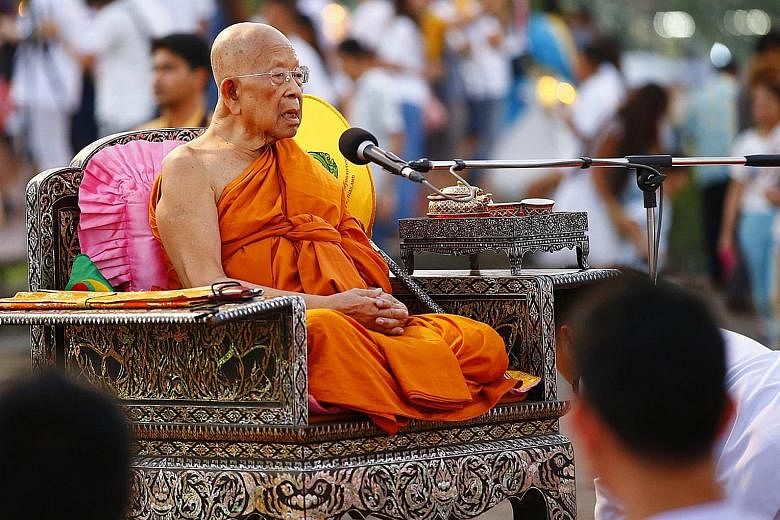 Somdet Phra Maha Ratchamangalacharn is the strongest candidate in the running for the highest post within Thailand's Buddhist clergy. But detractors say the 90-year-old abbot of Wat Pak Nam in Bangkok is too close to a large, controversial temple cal