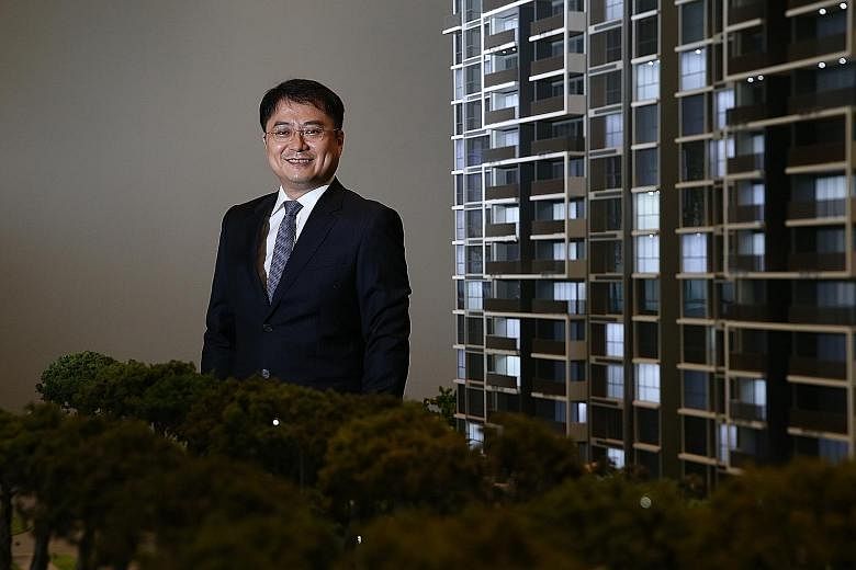 Mr Li says the Singapore property market "may be quiet now, but it can't stay quiet forever".