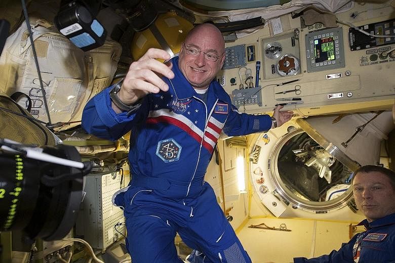 Could you spend a year in space orbiting the earth? Nasa astronaut Scott Kelly did. He returns today after nearly a year aboard the International Space Station. He says the secret to enduring the longest US space flight is marking individual mileston