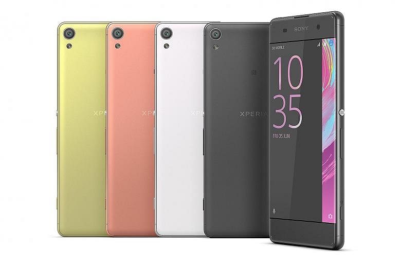 The Xperia X, XA and X Performance continue the Xperia tradition of bold colours and a blocky form factor. But Sony's most interesting products were its upcoming Ear - which will be launched in summer - and a trio of concept products: the Eye, Projec