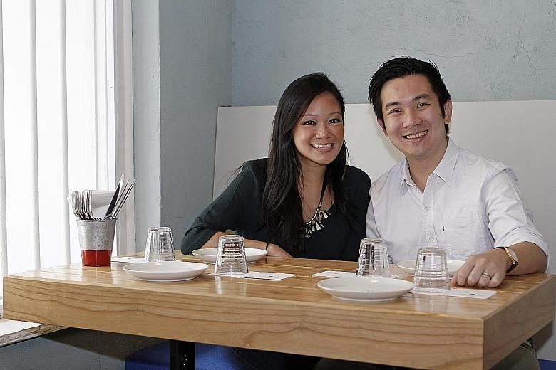 Mr Indra Kantono and his wife Gan Guoyi own cocktail bars Jigger & Pony and Sugarhall, and three other F&B establishments. Among the HR practices they have put in place are mentorship and continuing education programmes, as well as helping staff stri