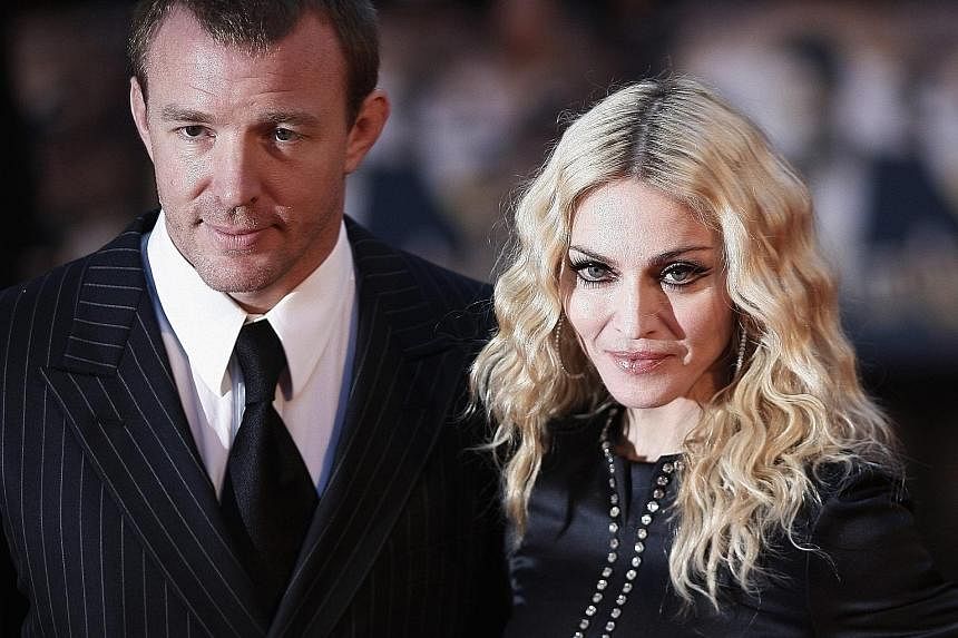 Madonna and Guy Ritchie in a 2008 photo. The couple, who divorced that year, had agreed that their son Rocco, now 15, would live with his mother.