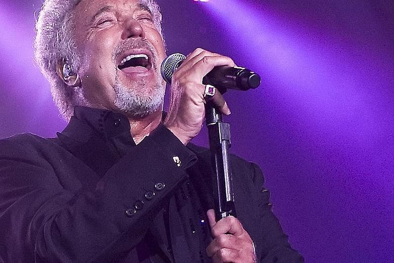 Tom Jones cancelled his shows in Singapore in 2010 because of laryngitis. He then performed at the Singapore Grand Prix in 2013.