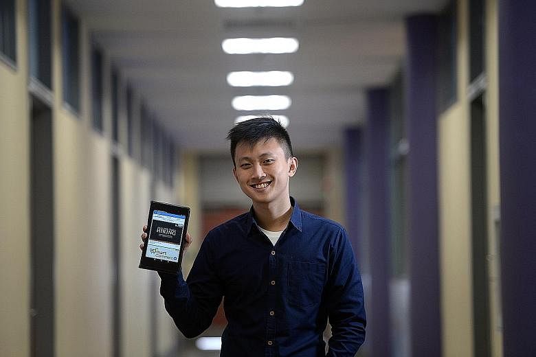Mr Lee, 24, won in the IT Youth category of the IT Leader Awards given by the Singapore Computer Society for founding InspireArts, an online business development company, and Jobook, a job-matching site.