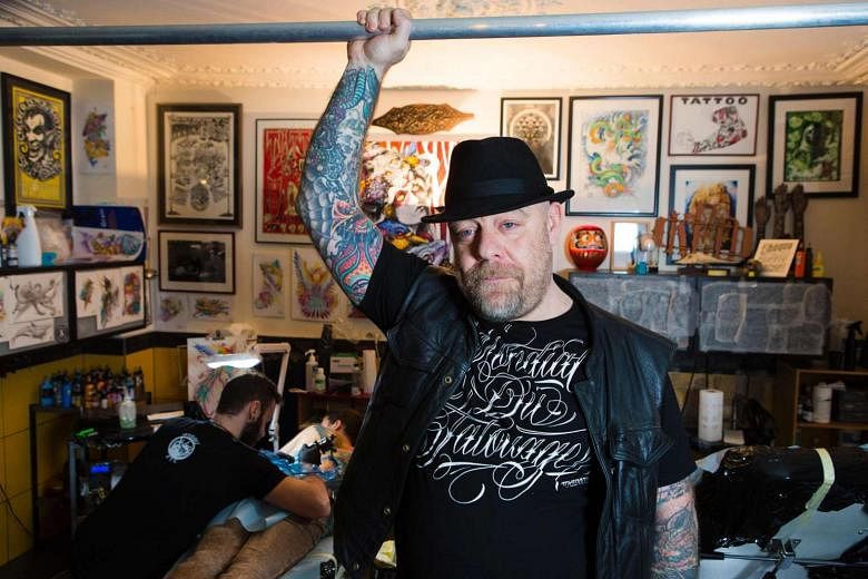 French tattoo artists fight coloured ink ban  The Local