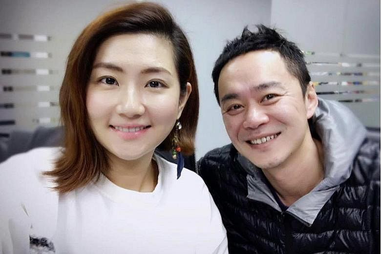 Selina Jen's estranged husband Richard Chang (both above) denies knowing model Jessie Zhuo.