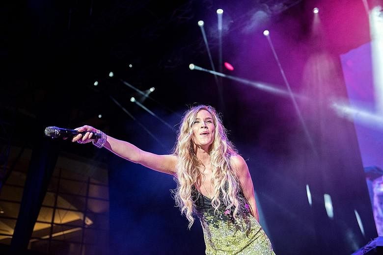 The chatty singer Joss Stone (above) came across as a best friend instead of an aloof celebrity.