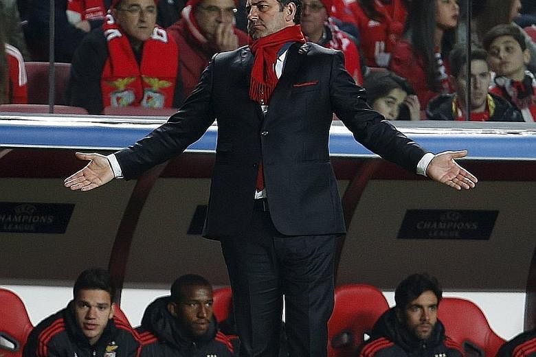 Benfica manager Rui Vitoria will have to shuffle his defence when he picks his team to face Zenit St Petersburg for a place in the Champions League quarter-finals, with three of his regular starting defenders and goalkeeper Julio Cesar sidelined.