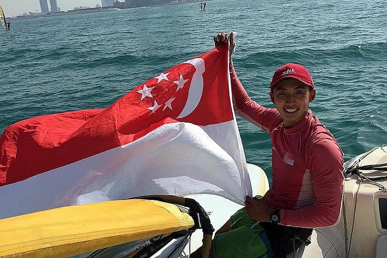 Should he be chosen, Leonard Ong will be the first windsurfer in 32 years to represent Singapore at the Olympics.