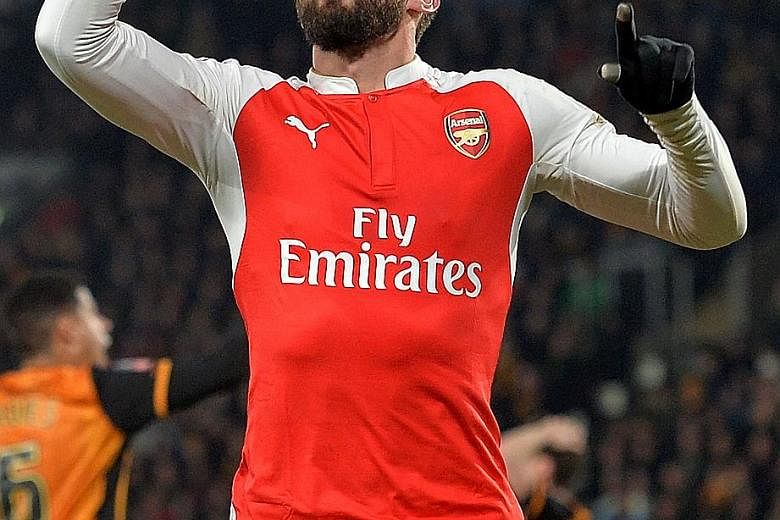 Arsenal striker Olivier Giroud is back among the goals after his brace against Hull. The Frenchman will look to continue his scoring form against Watford to bring the Gunners to Wembley for the semi-finals.
