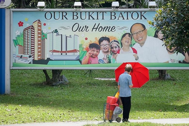 A banner in Bukit Batok featuring former MP David Ong. PAP Whip Chan Chun Sing said the party acknowledged that Mr Ong and his team "served the residents to the best of their abilities". "But there are standards that the party also wants to uphold, a