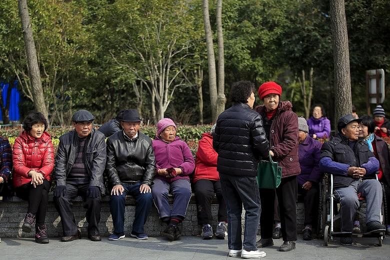A poll of 1,000 elderly people, conducted last month in the eastern Suzhou city, showed 12.5 per cent had mental health disorders. Last year, China had more than 220 million people aged over 60, accounting for 16.1 per cent of the country's total pop